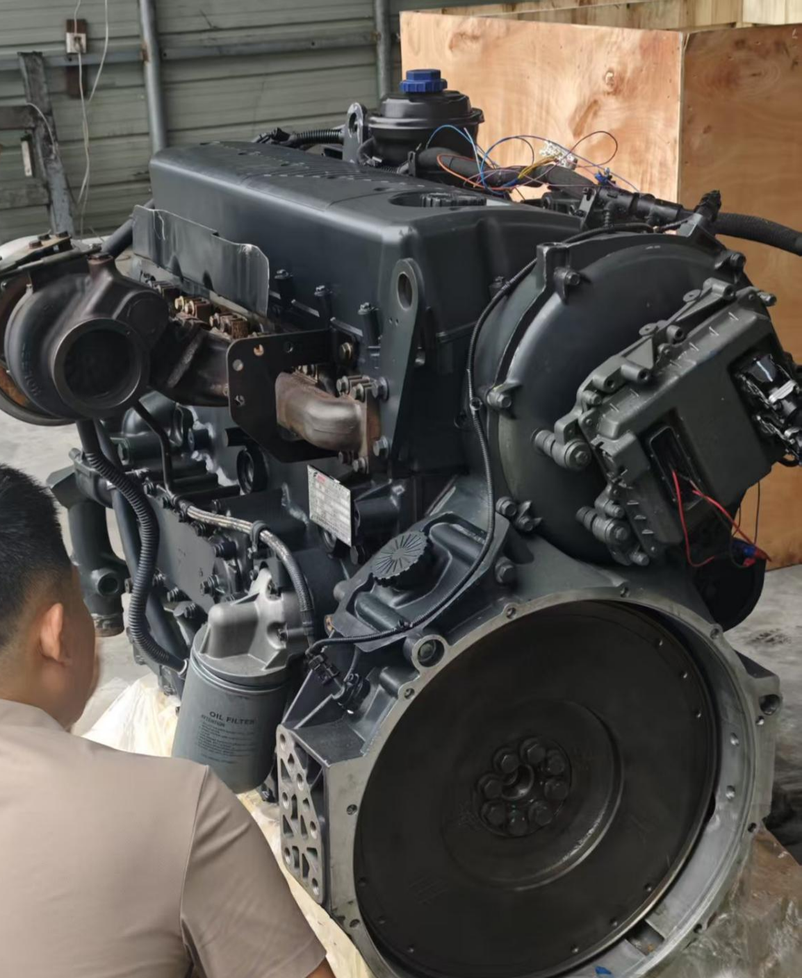 Un client peruan cumpără motoare SFH originale din stoc de fabrică, testul la fața locului trece perfect