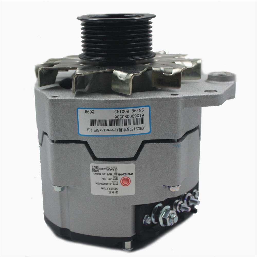 612600090506 Camion WD615 WP10 piese de motor alternator pentru Weichai Sinotruck Shacman